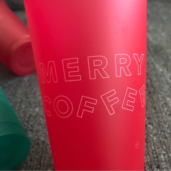 LTD HOLIDAY 2019 STARBUCKS Reusable Cold Cups Lids Straws 5 Pack 24 oz Tumbler - Picture 9 of 12